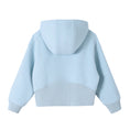Load image into Gallery viewer, Rolanko Girls Cropped Cozy Long Sleeve Hooded Jacket