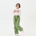 Load image into Gallery viewer, Girls Y2K Vintage Joggers with Adjustable Elastic Waist