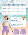 Load image into Gallery viewer, Rolanko Girls Cargo Lightweight Parachute Short Pants with Pockets