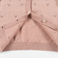 Load image into Gallery viewer, Toddler Girls Cutout Knit Cardigan