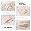 Load image into Gallery viewer, Girl's Casual High Waist Baggy Wide Leg Cargo Pants
