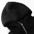 Load image into Gallery viewer, Girls Sherpa Half Zipper Fuzzy Hoodie Sweatshirt