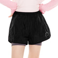 Load image into Gallery viewer, Rolanko Girls 2 in 1 Athletic Quick Dry Shorts