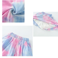 Load image into Gallery viewer, Girl's Summer Tie Dyed Short Sleeve Outfit