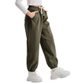 Load image into Gallery viewer, Girls Fleece Sweatpants Baggy Jogger Pants High Waist with Pockets