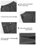 Load image into Gallery viewer, Rolanko Girls Cargo Lightweight Parachute Short Pants with Pockets