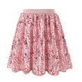 Load image into Gallery viewer, Rolanko Girls Sequin Elastic Waist Glitter Sparkly Skirt