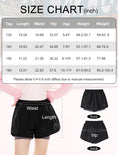 Load image into Gallery viewer, Rolanko Girls 2 in 1 Athletic Quick Dry Shorts