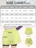 Load image into Gallery viewer, Rolanko Girls 2 in 1 Athletic Quick Dry Shorts