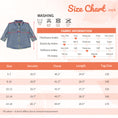 Load image into Gallery viewer, Girls Oversized Fall Denim Shirt with Pockets
