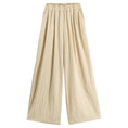 Load image into Gallery viewer, Rolanko Girls Wide Leg Pants Flowy Loose Fit Palazzo Pants for Girls Kids Linen Trousers Casual Beach