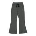 Load image into Gallery viewer, Girls Flare Wide Leg Sweatpants Elastic Waist Bell Bottoms Pants for Kids