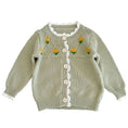 Load image into Gallery viewer, Girl's Cozy Toddler Sweater Knit Cardigan