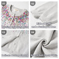 Load image into Gallery viewer, Girls Cardigan Sparkling Sequin Kids Knit Button Up Sweater Long Sleeve