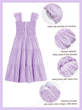 Load image into Gallery viewer, Rolanko Girls' Sleeveless Dress with Pockets