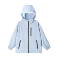Load image into Gallery viewer, Girls' Solid Colour Windproof Jacket with Reflective Stripes