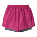 Load image into Gallery viewer, Rolanko Girls 2 in 1 Athletic Quick Dry Shorts