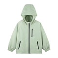 Load image into Gallery viewer, Girls' Solid Colour Windproof Jacket with Reflective Stripes
