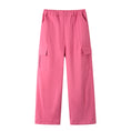 Load image into Gallery viewer, Girl's Elasticated Waist Cargo Trousers with Multi Pockets