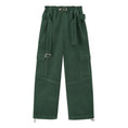 Load image into Gallery viewer, Girls Wide Leg Loose Cargo Pants with Belt