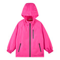 Load image into Gallery viewer, Girls' Solid Colour Windproof Jacket with Reflective Stripes