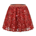 Load image into Gallery viewer, Rolanko Girls Sequin Elastic Waist Glitter Sparkly Skirt