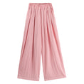Load image into Gallery viewer, Rolanko Girls Wide Leg Pants Flowy Loose Fit Palazzo Pants for Girls Kids Linen Trousers Casual Beach