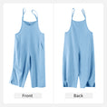 Load image into Gallery viewer, Girl's Sleeveless Wide Leg Jumpsuit