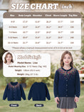 Load image into Gallery viewer, Girls Cardigan Sparkling Sequin Kids Knit Button Up Sweater Long Sleeve