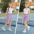Load image into Gallery viewer, Rolanko Girls Cargo Lightweight Parachute Short Pants with Pockets