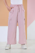 Load image into Gallery viewer, Girl's Baggy Cargo Parachute Trousers