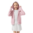 Load image into Gallery viewer, Rolanko Kids Zip Up Sun Hoodie UPF50+ with Thumbholes