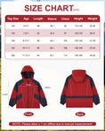 Carica l'immagine nel visualizzatore della galleria, Boys Rain Jacket Waterproof Windbreaker