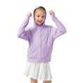 Load image into Gallery viewer, Rolanko Kids Zip Up Sun Hoodie UPF50+ with Thumbholes