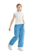 Load image into Gallery viewer, Girl's Baggy Cargo Parachute Trousers
