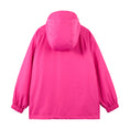 Load image into Gallery viewer, Girls' Solid Colour Windproof Jacket with Reflective Stripes