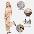 Load image into Gallery viewer, Girl's Sleeveless Wide Leg Jumpsuit