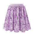 Load image into Gallery viewer, Rolanko Girls Sequin Elastic Waist Glitter Sparkly Skirt