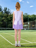 Load image into Gallery viewer, Rolanko Girls Tennis Skirt Set, UPF 50+ Tank Top & Pleated Skirt