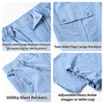 Load image into Gallery viewer, Girl's Baggy Cargo Parachute Trousers