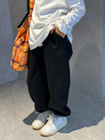 Load image into Gallery viewer, Girls Fleece Sweatpants Baggy Jogger Pants High Waist with Pockets