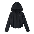 Load image into Gallery viewer, Rolanko Kids Zip Up Sun Hoodie UPF50+ with Thumbholes