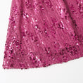 Load image into Gallery viewer, Rolanko Girls Sequin Elastic Waist Glitter Sparkly Skirt