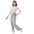 Load image into Gallery viewer, Girls Wide Leg Straight Sweatpants with Pockets