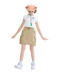 Load image into Gallery viewer, Rolanko Girls Parachute Short Skirt with Pockets