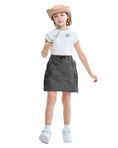 Load image into Gallery viewer, Rolanko Girls Parachute Short Skirt with Pockets