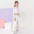 Load image into Gallery viewer, Girl's Elasticated Waist Cargo Trousers with Multi Pockets