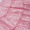 Load image into Gallery viewer, Rolanko Girls Sequin Sparkly Elastic Waist Summer Pleated Tulle Flowy Ruffle Skirts