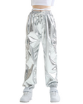 Load image into Gallery viewer, Girls Hip Hop Dance Cotton Cargo Jogger Pants for Kids