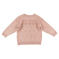 Load image into Gallery viewer, Toddler Girls Cutout Knit Cardigan